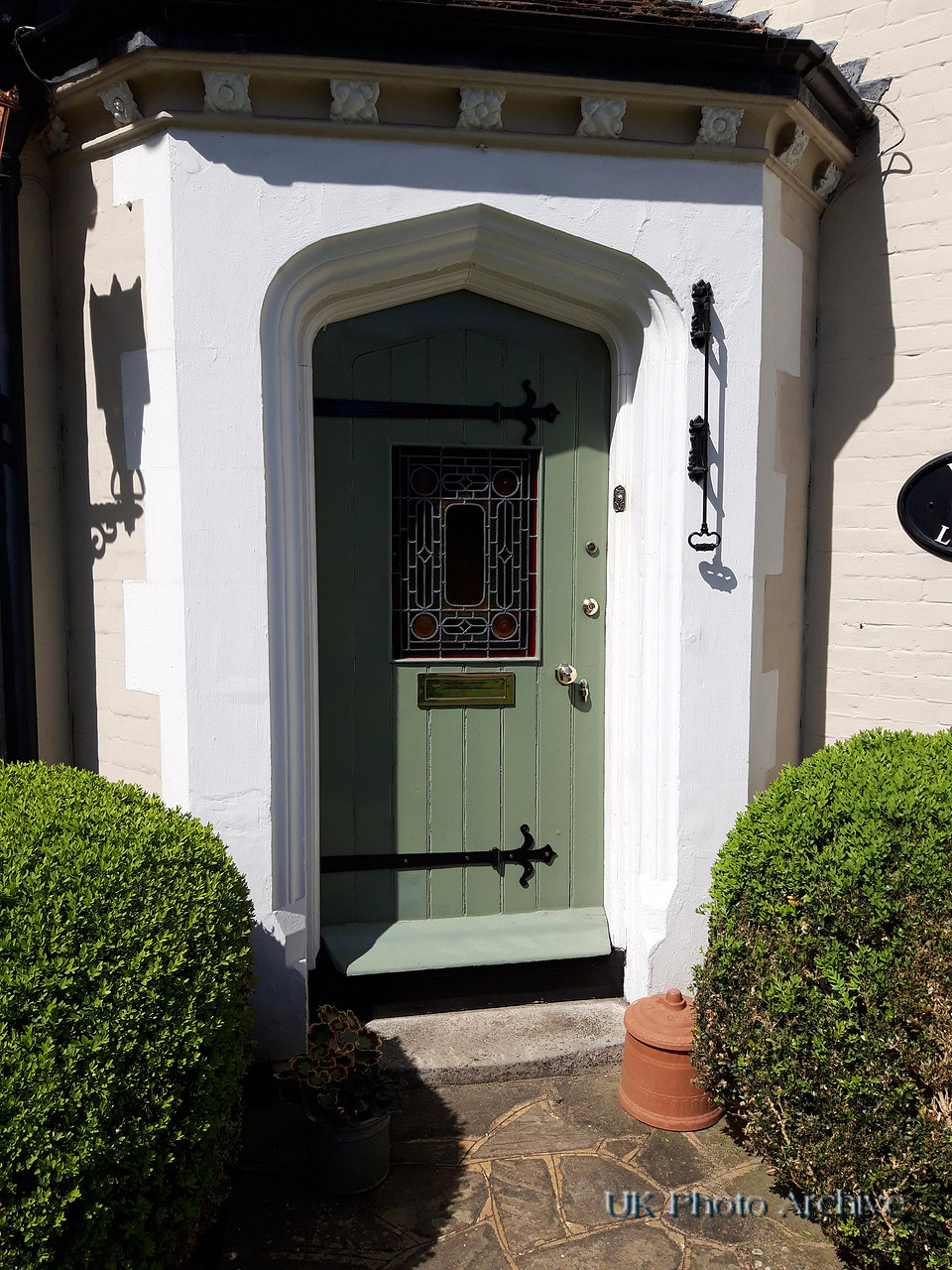 The Front Door Of West Lodge Ashtead