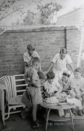 Opening Birthday Presents 1950s