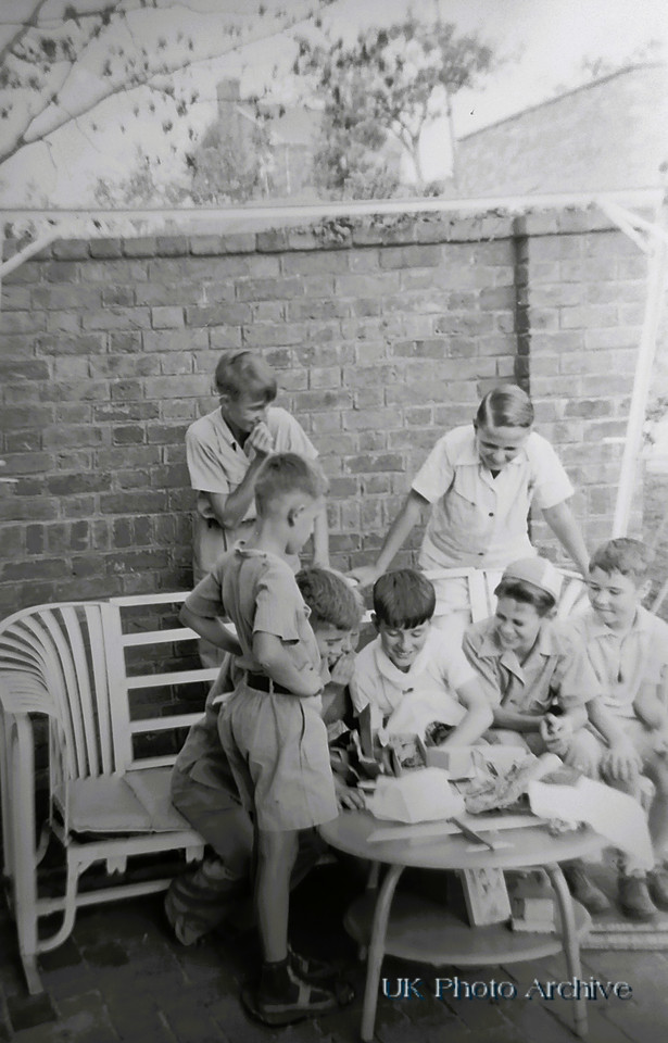 Opening Birthday Presents 1950s
