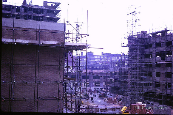 Building Hyde Park Estate London 1965