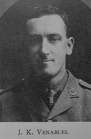 Venables J K Captain MC New Zealand Medical Corps