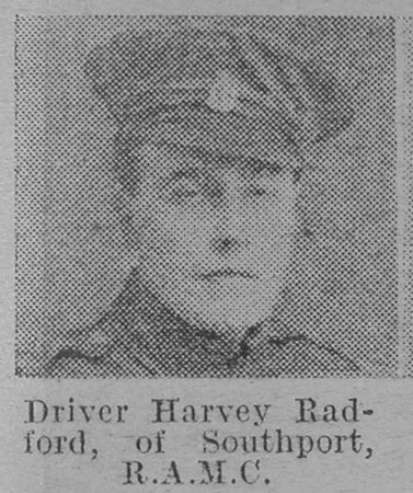 Radford H Dvr Royal Army Medical Corps The Vivid 17th April 1915