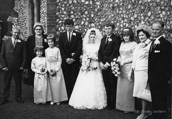 The Wedding Of Clifford J Frost And Sheila R Woodhouse North Walsham Norfolk 1966