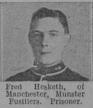 Hesketh F Pte Royal Munster Fusiliers Of Manchester The Vivid 24th April 1915