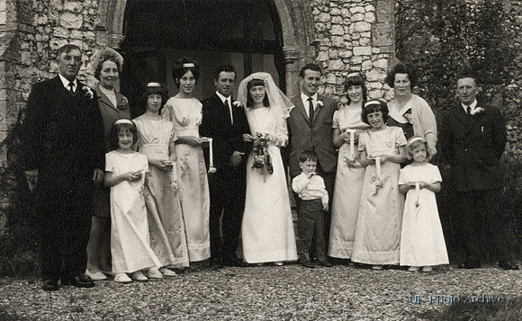 The Wedding Of Malcolm Williamson And Janet A Cook Aldborough Norfolk 23rd Aug 1969