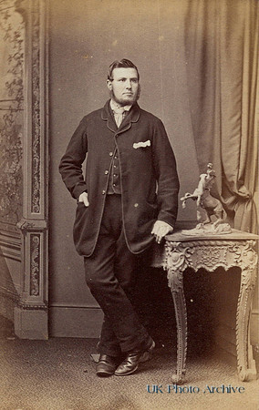 Henry Moss Gamekeeper At Llwyn Onn Hall Wrexham, Denbighshire 1860s