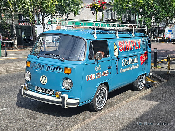 Volkeswagen Van 1977 Registration Number YNF 483S