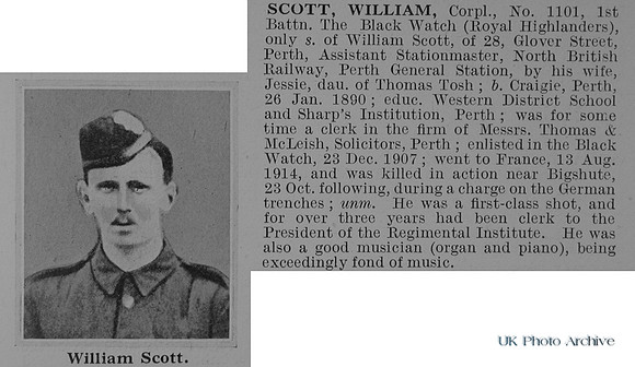 Scott W Cpl 1101 1st Black Watch Obit