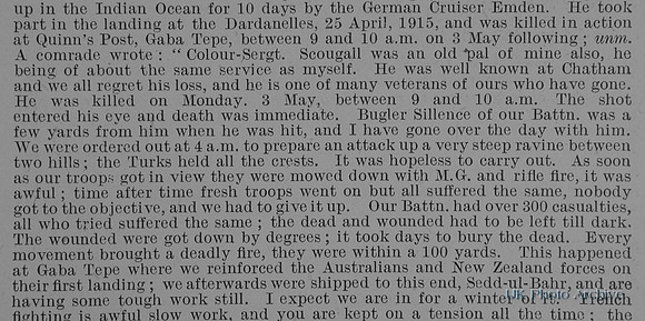 Scougall A Col Sergt 5970 Royal Marine Light Infantry Obit Part 2