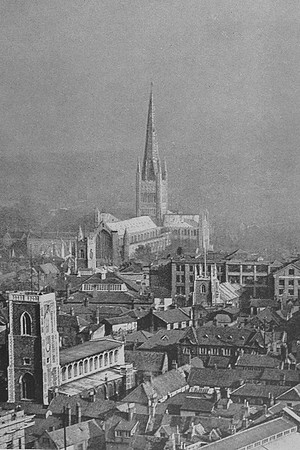 Norwich Cathedral 1930s