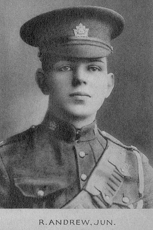 Andrew R Pte 13711 5th Canadian Mounted Rifles