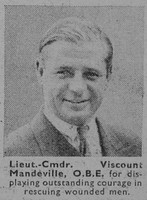 Mandeville Lt Comm Viscount OBE