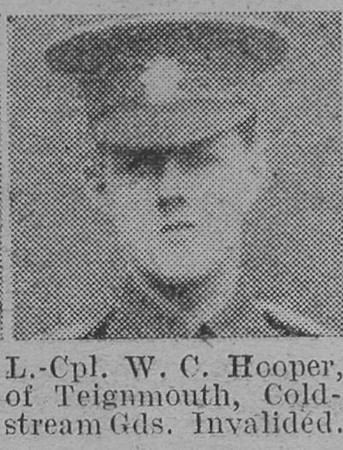 Hooper W C LCpl Coldstream Guards Of Teignmouth The Vivid 17th April 1915