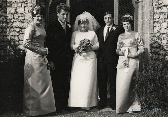 The Wedding Of Victor H E Spurrell And Wendy A Butcher North Walsham Norfolk 1967