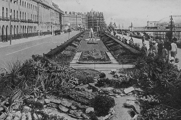 Carpet Bedding Eastbourne c.1950