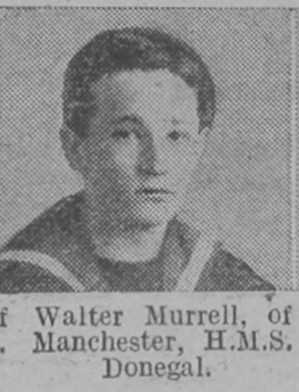 Murrell  AB HMS Donegal Of Manchester The Vivid 24th April 1915
