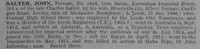 Salter J Pte 1816 10th Australian Imperial Force
