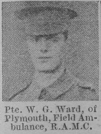 Ward W G Pte Royal Army Medical Corps Of Plymouth The Vivid 17th April 1915