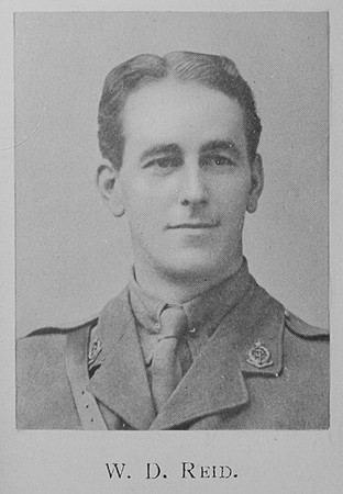 Reid W D Captain MC Royal Army Medical Corps