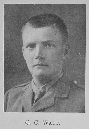 Watt C C 2nd Lt 4th Attd 2nd Kings Own Scottish Borderers