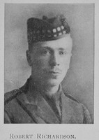 Richardson R 2nd Lt 4th Royal Scots