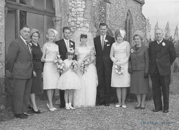 Wedding Of Alan Edward Gibbons And Maureen R Loynes North Walsham Norfolk 1964