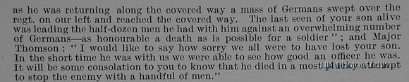 Reilly R A Lt Indian Army Obit Part 2