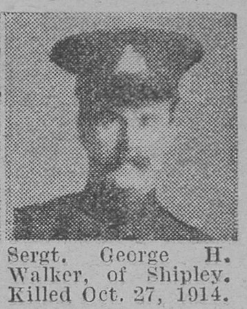 Walker G H Sergt 6942 1st Lincolnshire Regiment Of Shipley The Vivid 17th April 1915