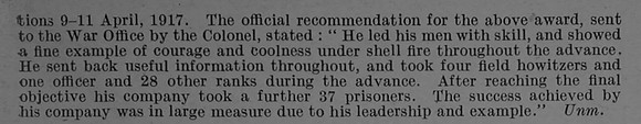 Miller R Lt MC 3rd Attd 10th Cameronians (Scottish Rifles) Obit Part 2 De Ruvignys Roll Of Honour Vol 4