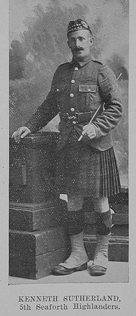 Sutherland K Pte 242192 5th Seaforth Highlanders The Sword Of The North Highland Memories Of The Great War - Dugald MacEchern