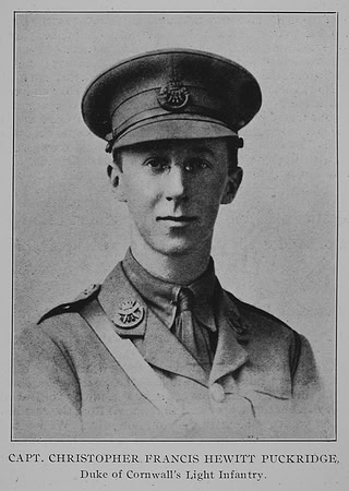 Puckridge C F H Captain Duke Of Cornwalls Light Infantry