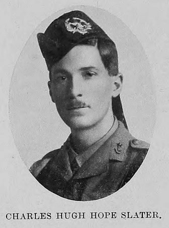 Slater C H H Lt 10th Cameronians St andrews University Roll Of Honour