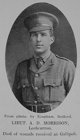 Morrison A D Lt Royal Garrison Artillery The Sword Of The North Highland Memories Of The Great War - Dugald MacEchern