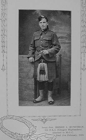Runciman H I Sergt 44310 Machine Gun Corps