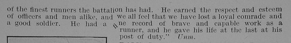 Dalton P N Pte 14th London Regiment Obit Part 2 De Ruvignys Roll Of Honour Vol 3