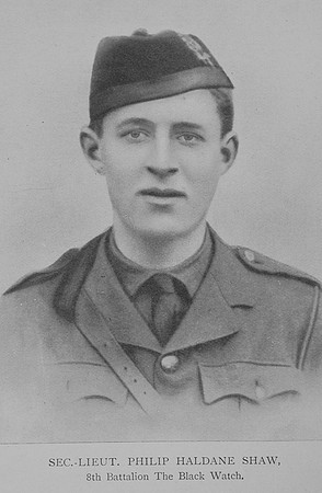 Shaw P H 2nd Lt 8th Black Watch
