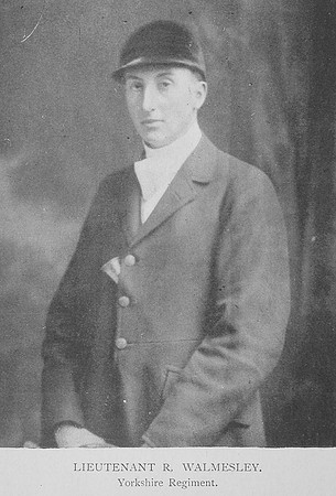 Walmesley R Lt Yorkshire Regiment