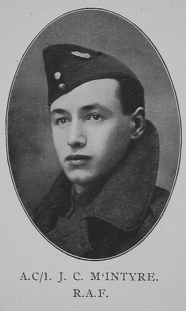McIntyre J C AC1 Royal Air Force