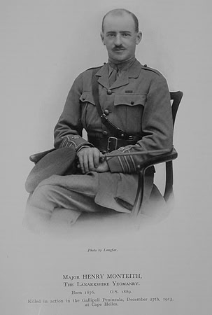 Monteith H Major Lanarkshire Yeomanry
