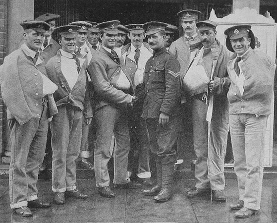 Cpl C A Jarvis The First VC Of The War Recruiting At Chelmsford