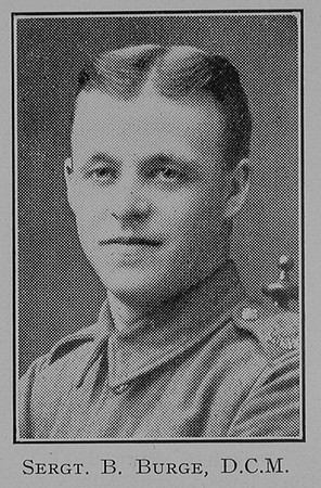 Burge B Sergt DCM Somerset Light Infantry