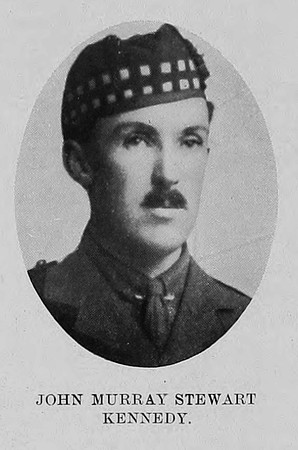 Kennedy J M S Lt 9th Seaforth Highlanders St Andrews University Roll Of Honour
