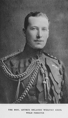 Weld-Forester A O W C Major The Hon Grenadier Guards