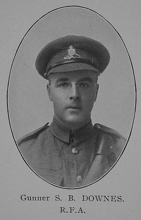 Downes S B Gnr Royal Field Artillery