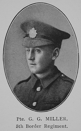 Miller G G Pte 5th Border Regiment William Graham Company