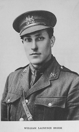 Breese W L 2nd Lt Royal Horse Guards
