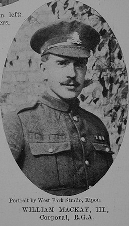 MacKay W Pte Royal Garrison Artillery The Sword Of The North Highland Memories Of The Great War - Dugald MacEchern