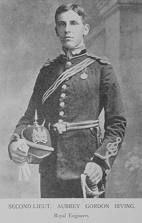 Irving A G 2nd Lt Royal Engineers