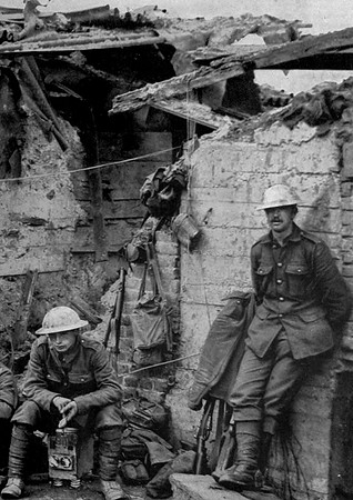 A Billet In Former Farmhouse On The Western Front
