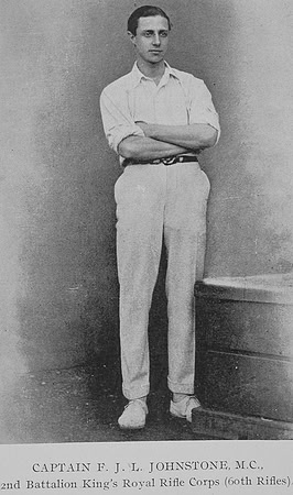 Johnstone F J L Captain 2nd Kings Royal Rifle Corps